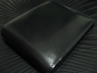 水染めコードバン財布のエイジング写真8